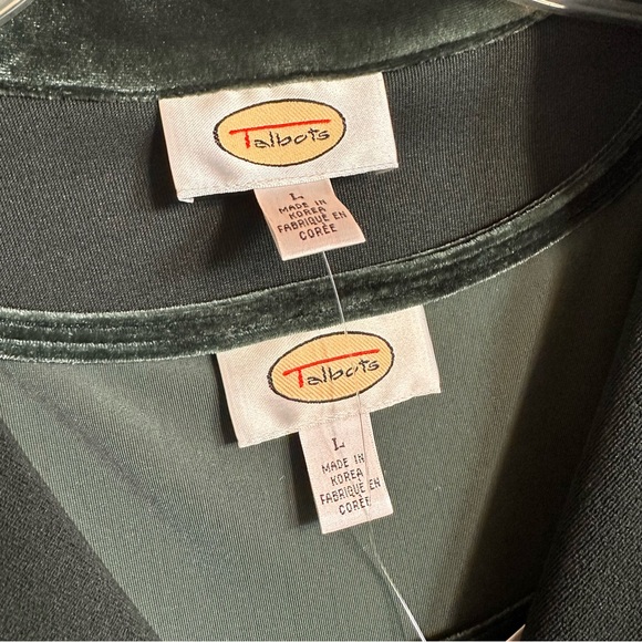 Talbots Women’s Green Dress w/ Jacket - Picture 8 of 13